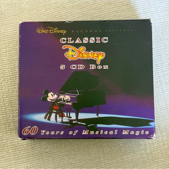 Disney Other - Classic Disney: 60 Years of Musical Magic 5 CD box set